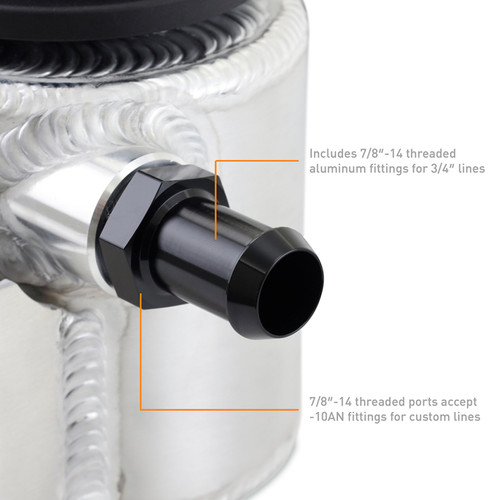 Mishimoto Universal Aluminum Coolant Expansion Tank - Brushed - MMRT-EXP-TRDB User 1