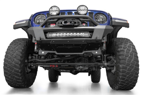 ADD 18-24 Jeep Wrangler JL / 18-24 Jeep Gladiator JT Phantom Front Bumper - F980393070103 Photo - Mounted
