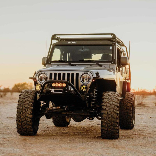 KC HiLiTES Winch Fairlead Light Mount - 73440 Photo - lifestyle view