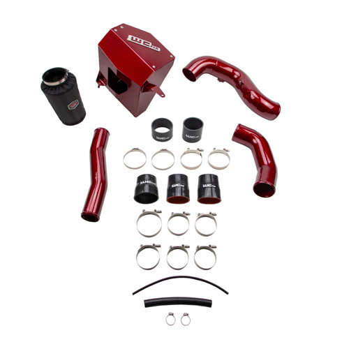 Wehrli 10-12 Cummins 6.7L Stage 2 High Flow Bundle Kit - WCFab Red - WCF100419-RED User 1