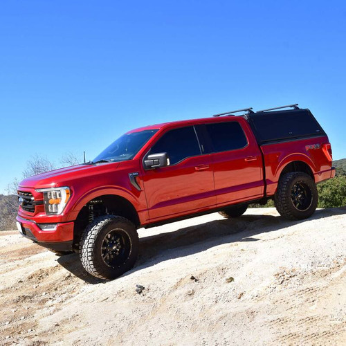 Westin 21-24 F-150 CC 5.5ft. Bed Aluminum Bed Topper Black - Box 1 (Box 2 Required 16-14065B) - 16-14065A User 1