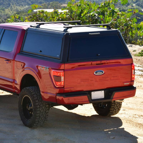 Westin 21-24 F-150 CC 5.5ft. Bed Aluminum Bed Topper Black - Box 2 (Box 1 Required 16-14065A) - 16-14065B User 1