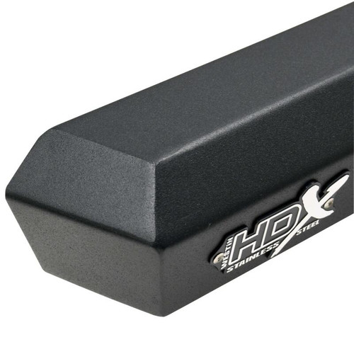 Westin 2024 Toyota Tacoma Double Cab HDX Stainless Drop Nerf Step Bars - Textured Black - 56-127852 Photo - Close Up