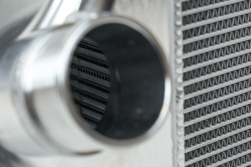 CSF 2019+ Lamborghini Urus / 2020+ Audi RS Q8 / SQ8 / SQ7 High Performance Intercooler System- Raw - 8211R Photo - Close Up