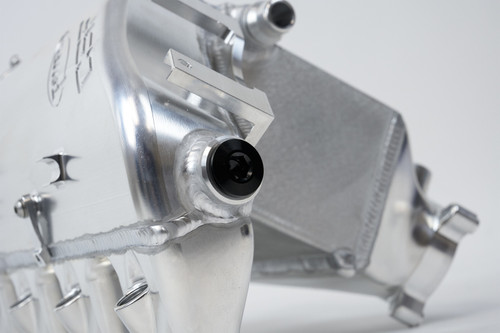 CSF BMW M3/M4 S58 (G8X) Charge-Air Cooler Manifold - Thermal Dispersion Black - 8233B Photo - Close Up