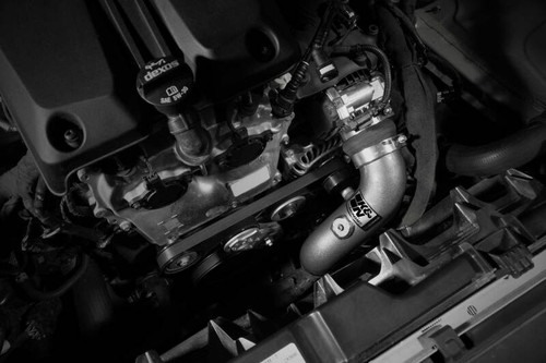 K&N 23-24 GM Colorado/Canyon 2.7L L4 Charge Pipe - Aluminum Tube - Gunmetal Gray - 77-1021KC Photo - Mounted