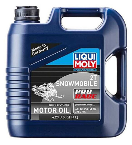 LIQUI MOLY 4L Snowmobile Motor Oil 2T Pro Race - 20146 User 1