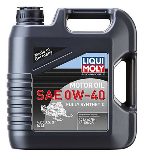 LIQUI MOLY 4L Snowmobile Motor Oil SAE 0W40 - 20150 User 1