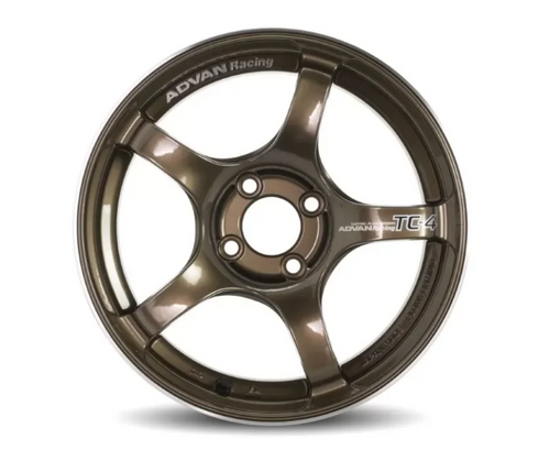 Advan TC4 15x8 +38 4-100 Umber Bronze Metallic And Ring *Min Order Qty of 20* - YAD5G35AUAR User 1
