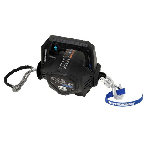 Superwinch Hand Hauler 1000 Winch 24 VDC 1000 lbs Line Pull Soft Shackle Rope End Safely - 1710001 Photo - Primary