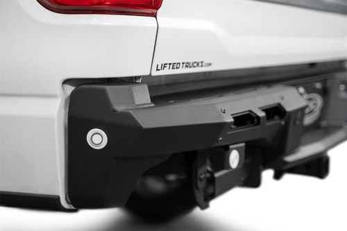 Addictive Desert Designs 21-23 Ford F-150 (excl. Raptor) Black Label Rear Bumper - R19020NA0103 Photo - Mounted