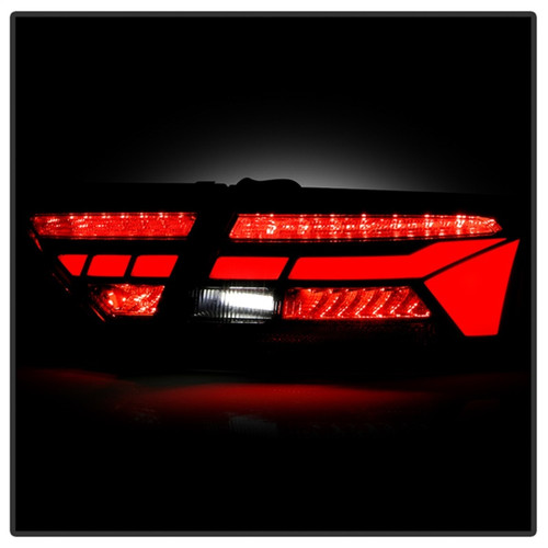 Spyder Apex 13-17 Audo A5 / S5 / RS5 (Factory LED) LED Tail Lights - Blk (ALT-YD-AA513LED-SEQGR-BK) - 5089045 Photo - Unmounted