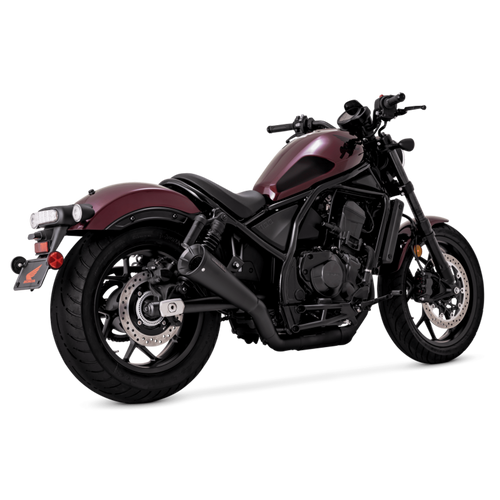 Vance & Hines Performance 17-24 Harley Davidson Touring Supersport Slip-On - Black - 46721