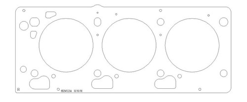 Cometic Chrysler EGF/EGG/EGJ/EGK/EGQ/EGS SOHC V6 .075in MLS Cylinder Head Gasket - 96.5mm Bore - RHS - C5015-075 Photo - Primary