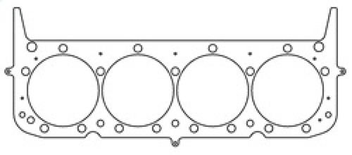 Cometic Chevy Gen1 Small Block V8 .027in MLS Cylinder Head Gasket - 4.200in Bore - C5408-027 Photo - Unmounted