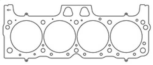 Cometic Ford 385 Series .066in MLS Cylinder Head Gasket - 4.400in Bore - C5666-066 Photo - Unmounted