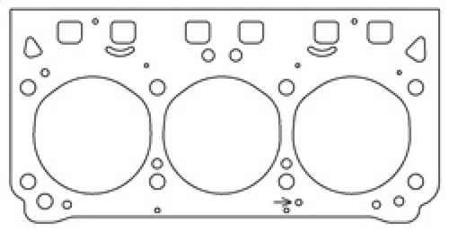 Cometic Buick 3800 Series II/III V6 .120in MLS Cylinder Head Gasket - 3.840in Bore - RHS - C5721-120 Photo - Primary