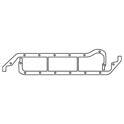 Cometic Ford 8BA/8CM Flathead V8 .060in KF Oil Pan Gasket - C15129 Photo - Primary