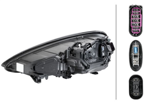 Hella 10-16 Panamera Headlamp Rh - 011099541 Photo - Unmounted