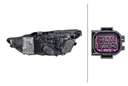 Hella Audi A7 Mxb Headlamp Rh - 013375061 Photo - Close Up