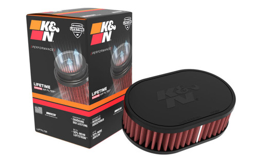 K&N Engineering Universal Clamp-On Air Filter - RU-071V Photo - out of package