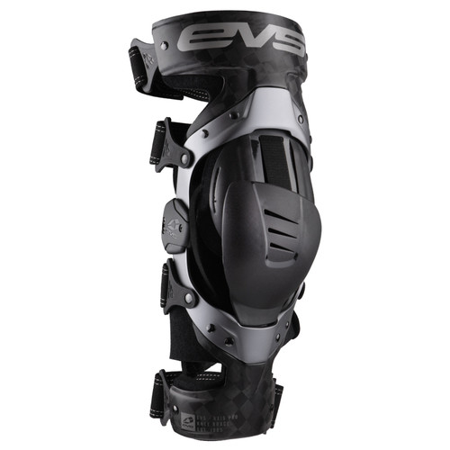 EVS Axis Pro Knee Brace Black/Grey - XL/Right - AXISP-GRY-XR User 1