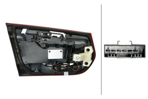 Hella 2013-2019 BMW 320i Right Tail Light - 012148441 Technical Drawing