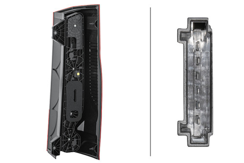 Hella 2019-2020 Mercedes-Benz Sprinter 1500 Left Tail Light - 013253231 Photo - Close Up