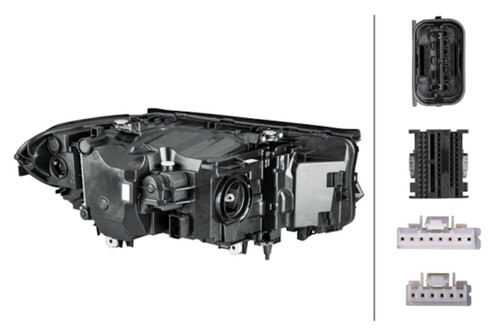 Hella 2017-2019 BMW 530e Headlight Assembly - 354836151 Photo - Primary