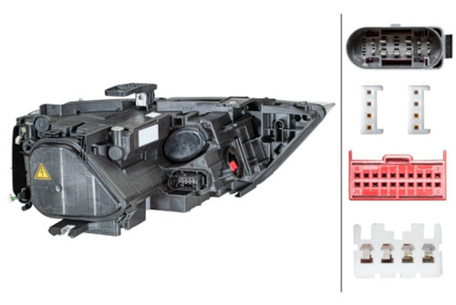 Hella 2015-2018 Audi Q3 Headlight Assembly - 354839091 Photo - Unmounted