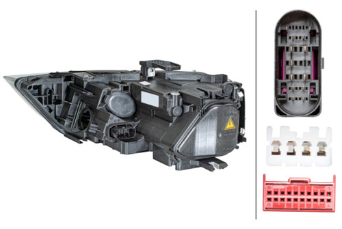 Hella 2015-2018 Audi Q3 Headlight Assembly - 354839101 Photo - Primary