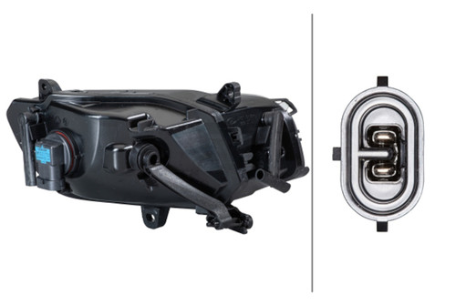 Hella 2008-2010 Audi A8 Quattro Fog Light - 354842011 Photo - Primary