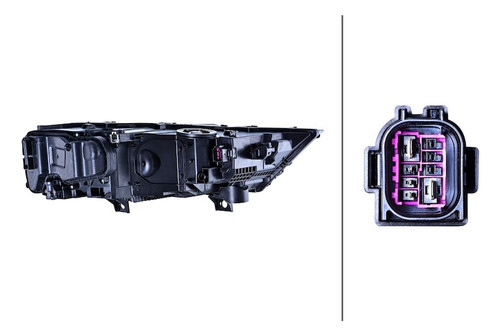 Hella 2020-2022 Audi Q7 Halogen Headlight Assembly - 354881051 Photo - out of package