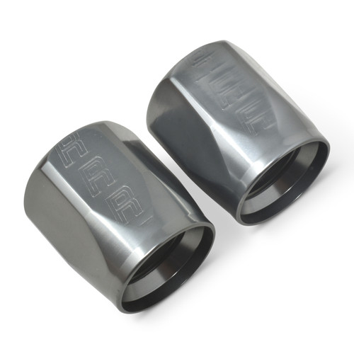 Russell Hose End Socket -6 AN Polished & Gray Anodized (2 PACK) - 615521 Photo - out of package