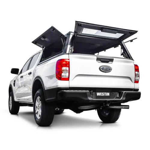 Westin EXP Truck Cap COMPLETE KIT A + B (24-25 Ford Ranger CC 5ft. Bed) - 16-11295 Photo - Mounted