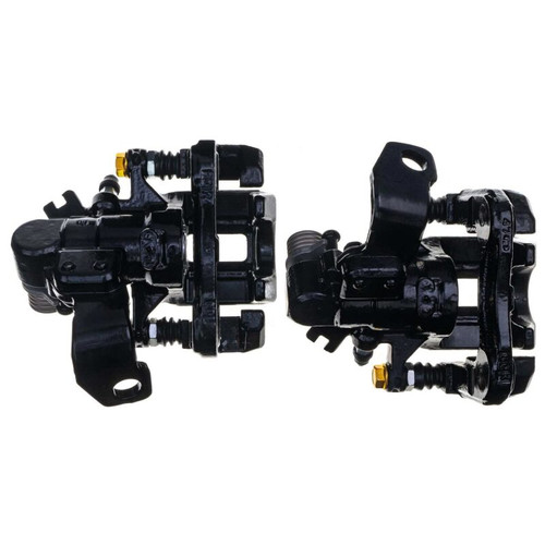 Power Stop 06-11 Acura CSX Rear Black Caliper - Pair w/Bracket - S3298BLK Photo - out of package