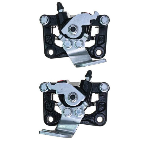 Power Stop 09-14 Acura TSX Rear Black Caliper - Pair w/Bracket - S3358BLK Photo - out of package