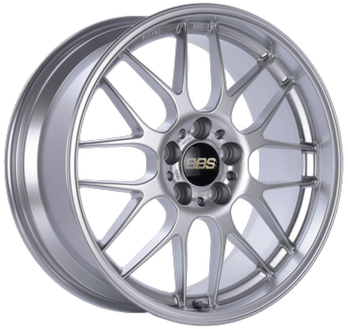 BBS RG-R 18x9.5 5x114.3 ET38 PFS Diamond Silver Wheel -82mm PFS/Clip Req - RG701DSK Photo - Primary