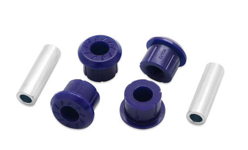SuperPro 99-21 Chevrolet Silverado 1500 2WD Rear Upper Leaf Spring Shackle Bushing Kit - SPF5588K Photo - out of package