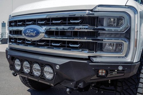 Addictive Desert Designs 2023+ Ford Super Duty Adaptive Cruise Control Relocation Bracket - AC81152501NA Photo - Mounted