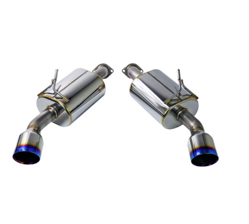 REMARK 14+ Infiniti Q50 Axleback Exhaust w/Mufflers - Burnt Double Wall Tip - RO-TTQ5-DM User 1