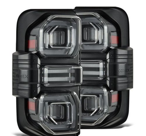 AlphaRex 21-24 Ford Bronco (Excl. Raptor) Nova-Series LED Tail Lights - Black - 659010 Photo - Primary