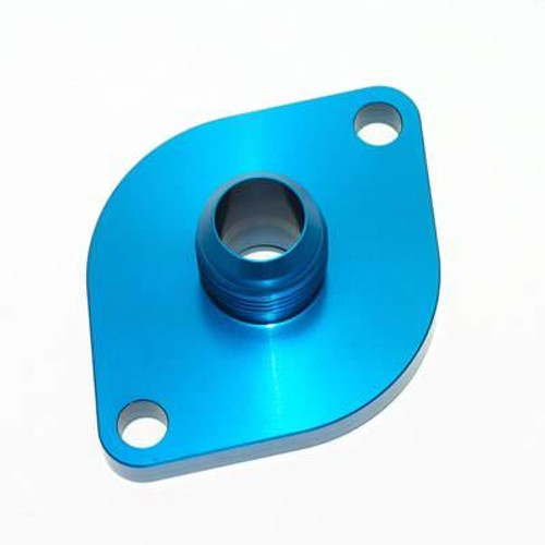 -12an Male Water Neck w/O-Ring - Blue