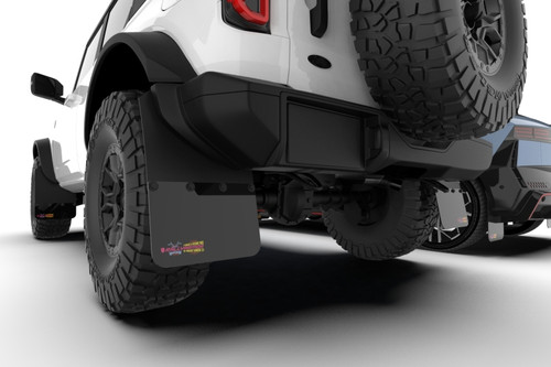 Rally Armor 21-24 Ford Bronco NO-PL Plastic Rear Bumper BCE Logo - MF85-NO-PL-BCE24-BLK User 1