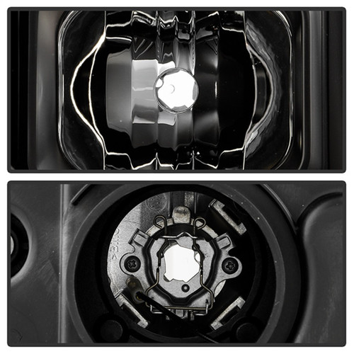 Spyder 20-23 Chevy Silverado 2500/3500 Proj Headlights - LED DRL - Black PRO-YD-CSHD20SI-SEQ-BK - 5088796 Photo - Unmounted