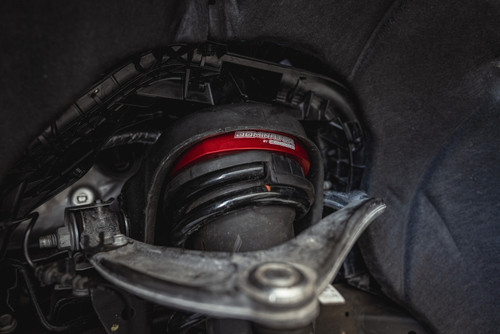 Camburg 19-24 Chevrolet Silverado 1500 2in. Front Spring Preload Spacer Kit (Red) - CAM-210109 Photo - Mounted