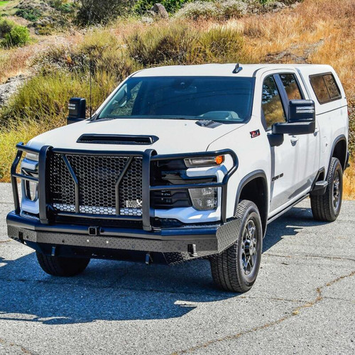 Westin 2025 Chevrolet Silverado 2500/3500 HDX Bandit Front Bumper - 58-31215 Photo - Mounted