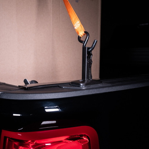 Putco 14-18 Chevrolet Silverado HD/GMC Sierra HD Push-Up Tie Handle (Passenger side rear) - Black - 99919B Photo - Primary