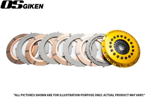 OS Giken 93-98 Toyota Supra JZA80 R Quad Plate w/Floating Center Hub Clutch - TY031-DH50B User 1