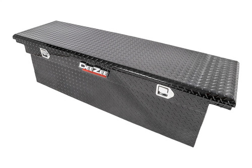 Deezee Universal Tool Box - Red Crossover - Single Lid Black BT (Deep Low) - DZ8170DLB Photo - Unmounted